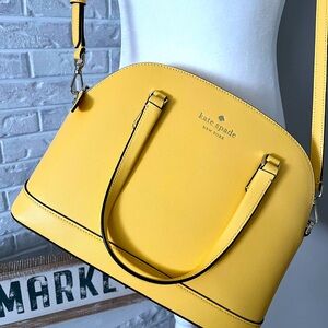 kate spade Sadie Dome Satchel - Yellow/Daybreak